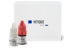 Vitique Silan 1x3ml Vitique Silane Adhesive, 1x3ml Vitique Silane Activator, 50 štětečků+ 1 držák štětečků