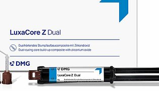 LuxaCore Z Smartmix Dual Blue 2x9g+20 kanyl