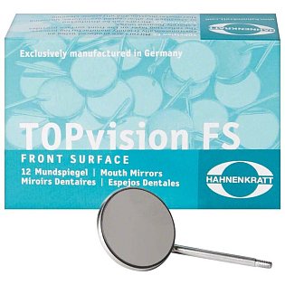 Zubní zrcátko TOPvision,vel.4 ⌀ 22mm, 12 ks
