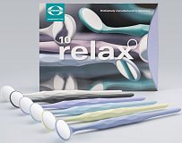 RELAX FS Rhodium Mouth Mirror vel.5 - sortiment (10Ks)