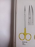 Nůžky Kelly zahnuté 160 mm, 1 Ks skladem