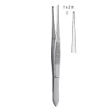 Tissue froceps Iris100mm,VÝPRODEJ 1Ks skladem