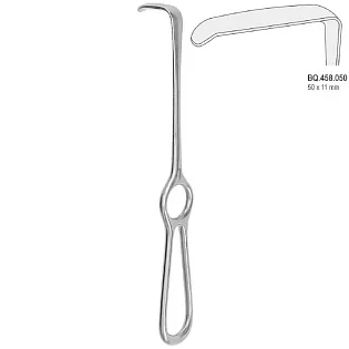 Retractor Langenbeck 50x11mm 220mm VÝPRODEJ 1 ks skladem