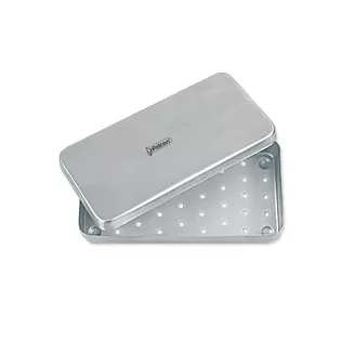 Perforovaná krabice, nerezová ocel 180x90x30mm-VÝPRODEJ 1Ks skladem