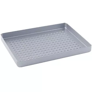 Perforovaná hliníková podložka Midi 180x140x17mm stříbrný-VÝPRODEJ skladem 1 Ks