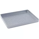 Perforovaná hliníková podložka Midi 180x140x17mm stříbrný-VÝPRODEJ skladem 1 Ks