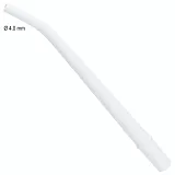 DENTALINE jednorázové sací špičky Ø 4mm (balení 20 kusů)