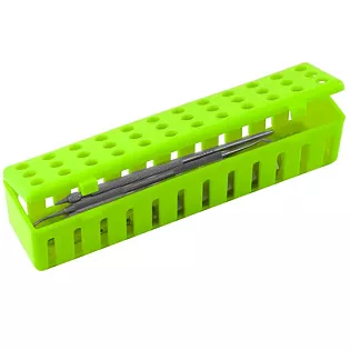 Plastová kazeta, sterilizovatelná zelená 205 x 50 x 45 mm-VÝPRODEJ 2Ks skladem