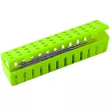 Plastová kazeta, sterilizovatelná zelená 205 x 50 x 45 mm-VÝPRODEJ 2Ks skladem