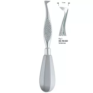 Páka extrakční levá