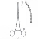 Cévní kleště zahnuté Kocher 140mm - 2ks skladem