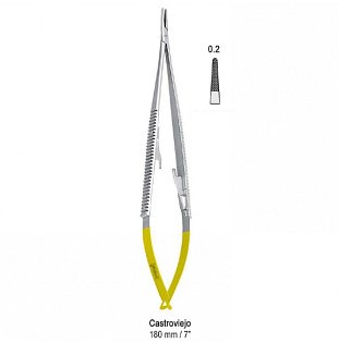 Držák jehly Castroviejo 180mm   - 1 ks skladem