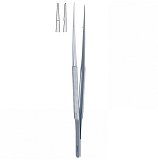 Mikro anatomická pinzeta s půlkruhovou rukojetí rovná 180mm - 1ks skladem