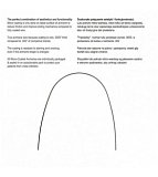 Ocelový oblouk s mikrovrstvým povlakem horní .018"x.025" - 1 ks skladem