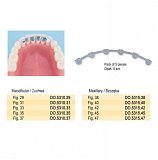 Lingvální retainery  Mandibular 31mm (5 ks ) - 1 balení skladem