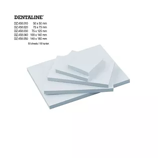 Dentaline míchací bločky 50x50mm VÝPRODEJ 4 balení skladem
