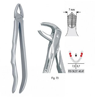 Kleště extrakční fig.73,VÝPRODEJ 5Ks skladem